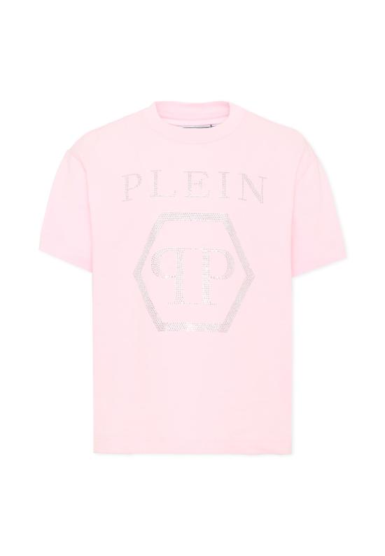 26FW [키즈] 필립 플레인 티셔츠 F6PHJGTH022 042 PINK
