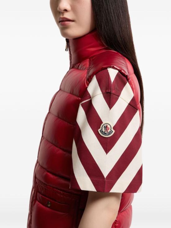 26FW 몽클레어 패딩 조끼 L20931A00015 597Z845F RED - MONCLER