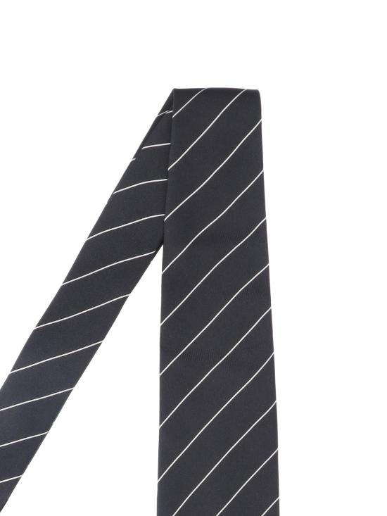 26FW 라르디니 넥타이 ACCRC8 AC67113 999PA Black - LARDINI