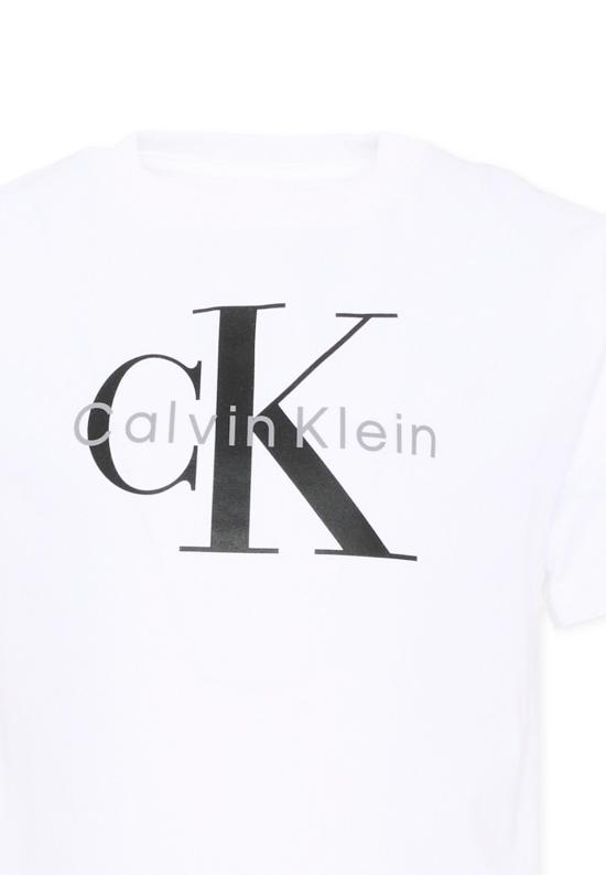 26FW [키즈] 캘빈클라인 티셔츠 LV1CKTJA15 YAF WHITE - CALVIN KLEIN
