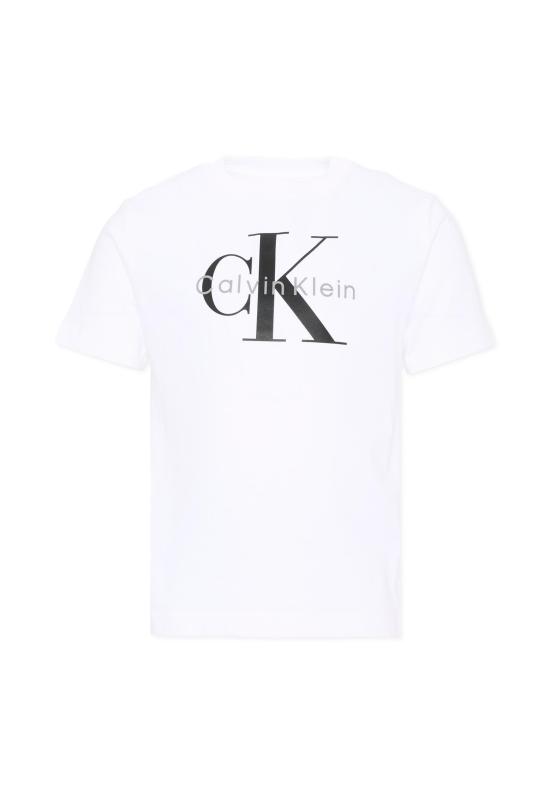 26FW [키즈] 캘빈클라인 티셔츠 LV1CKTJA15 YAF WHITE