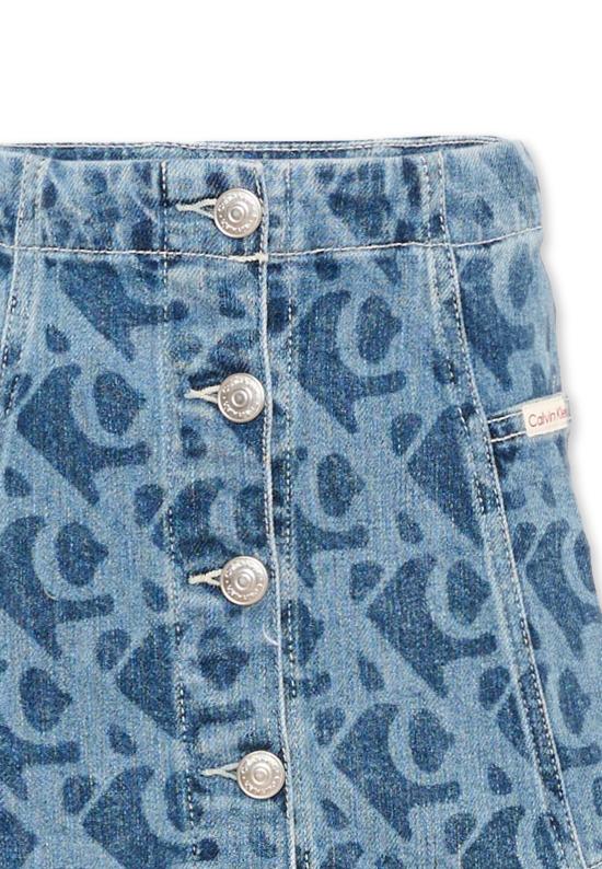 26FW [키즈] 캘빈클라인 스커트 LVCKTJC30G 1AA DENIM - CALVIN KLEIN