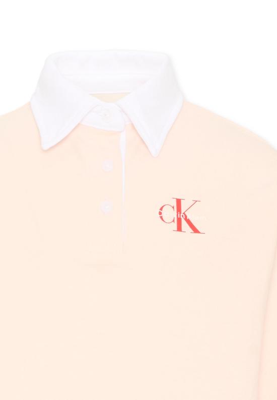 26FW [키즈] 캘빈클라인 폴로 셔츠 LVCKTJB28G T0R PINK - CALVIN KLEIN