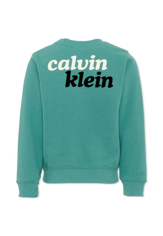 26FW [키즈] 캘빈클라인 캐시미어 니트 LVCKTJB42B LIT GREEN - CALVIN KLEIN