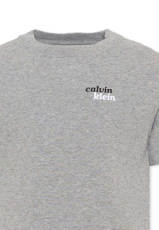 26FW [키즈] 캘빈클라인 티셔츠 LVCKTJA39B P7D GREY - CALVIN KLEIN