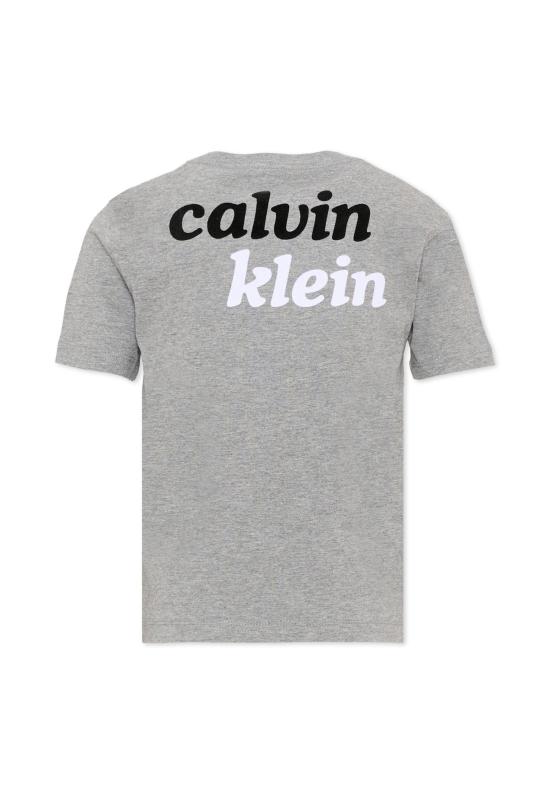 26FW [키즈] 캘빈클라인 티셔츠 LVCKTJA39B P7D GREY - CALVIN KLEIN