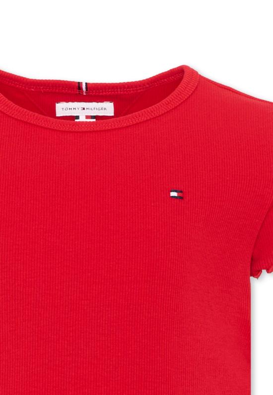 26FW [키즈] 타미힐피거 티셔츠 KG0KG08590 XLG RED - TOMMY HILFIGER