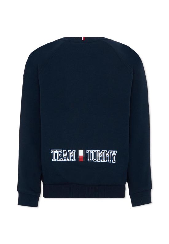 26FW [키즈] 타미힐피거 캐시미어 니트 KB0KB10509 C1G BLUE - TOMMY HILFIGER