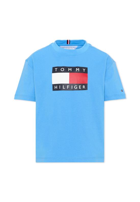 26FW [키즈] 타미힐피거 티셔츠 KB0KB10340 C39 LIGHT BLUE