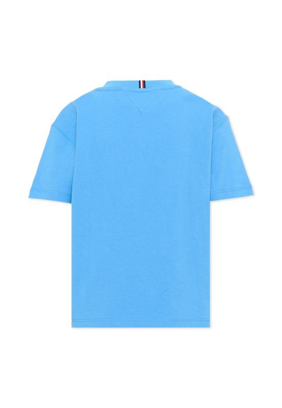26FW [키즈] 타미힐피거 티셔츠 KB0KB10340 C39 LIGHT BLUE - TOMMY HILFIGER