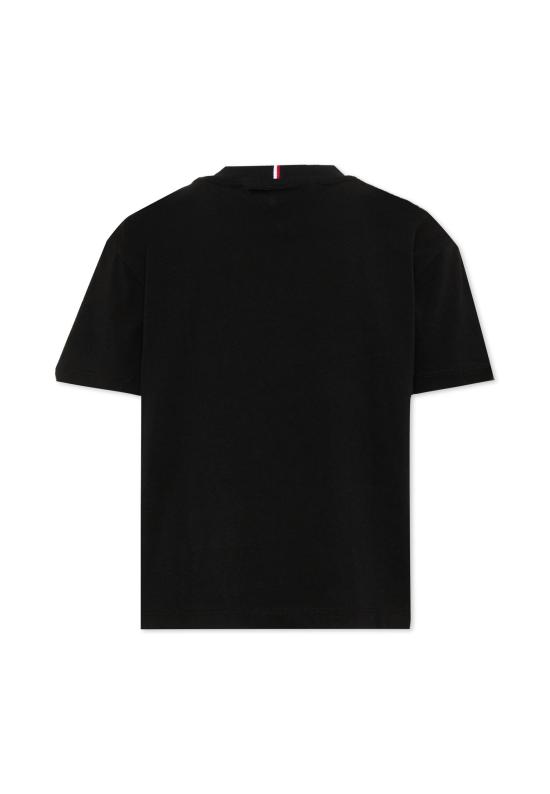 26FW [키즈] 타미힐피거 티셔츠 KB0KB10340 BDS BLACK - TOMMY HILFIGER