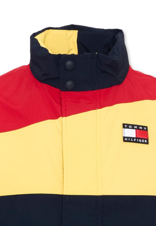 26FW [키즈] 타미힐피거 봄버 자켓 KB0KB10456 C1G MULTICOLOR - TOMMY HILFIGER