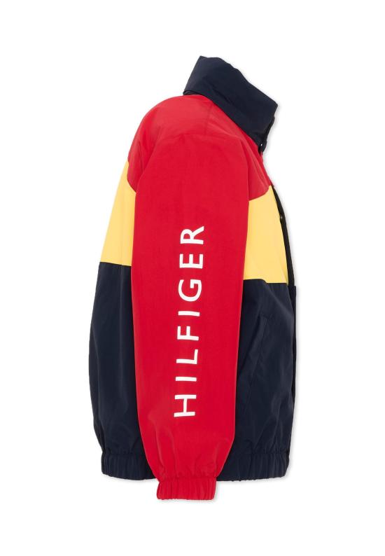 26FW [키즈] 타미힐피거 봄버 자켓 KB0KB10456 C1G MULTICOLOR - TOMMY HILFIGER