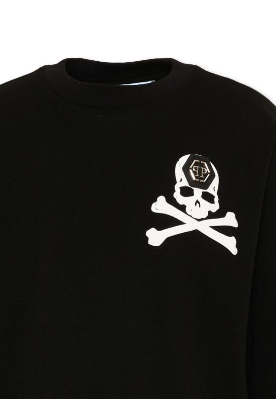 26FW [키즈] 필립 플레인 티셔츠 F6PHJBTH168 110 BLACK - PHILIPP PLEIN