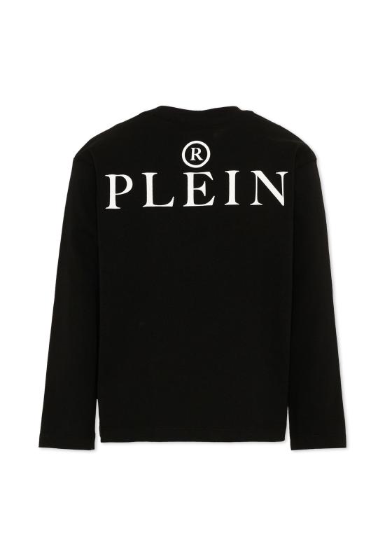 26FW [키즈] 필립 플레인 티셔츠 F6PHJBTH168 110 BLACK - PHILIPP PLEIN