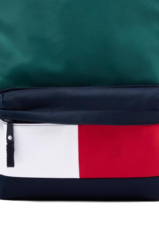 26FW [키즈] 타미힐피거 백팩 KA0KA00115 L6N GREEN - TOMMY HILFIGER