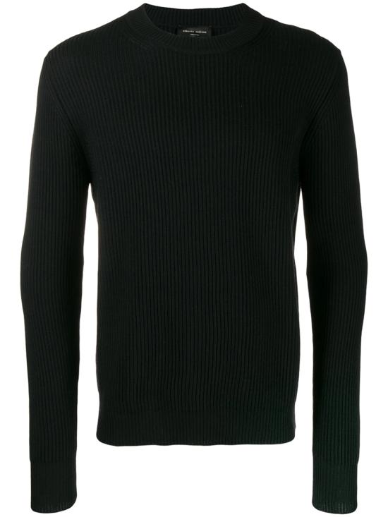26FW 로베르토 콜리나 스웨터 B02101 09 NERO