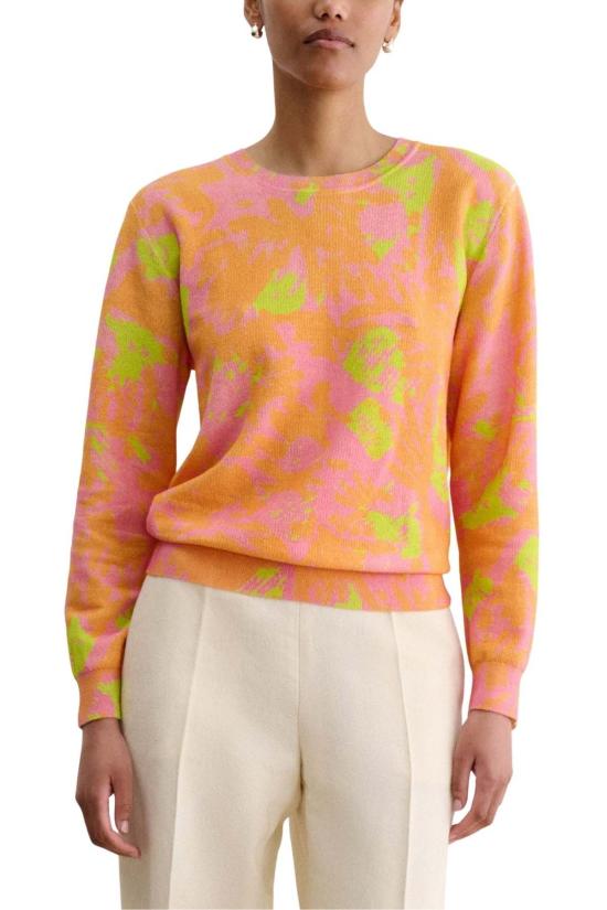  레이첼 코미 반팔 티셔츠 이네즈 탑 오렌지 옵스큐라 - RACHEL COMEY