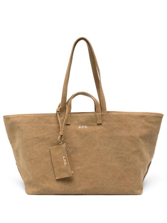 26FW 아페쎄 르 드러머 뚜왈 토트백 COHMP F67046 BAC DARK BEIGE