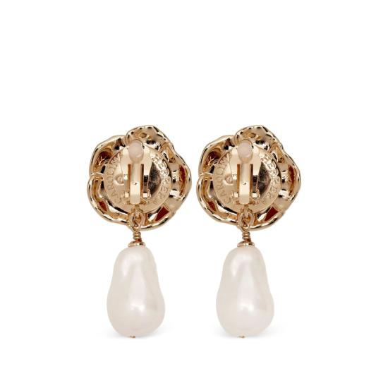 26FW 캐롤리나 헤레라 이어링 P2636N207MET 900 GOLD WHITE - CAROLINA HERRERA