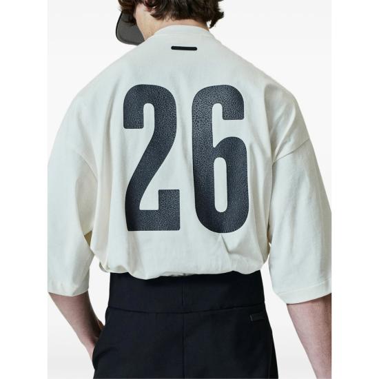 26FW 피어오브갓 반팔 티셔츠 RW00268 IVORY NEUTRALS - FEAR OF GOD