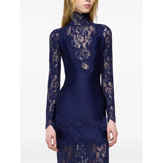 26FW 파코라반 롱 원피스 26AJRO372 PA0170 P481 BLUE - PACO RABANNE