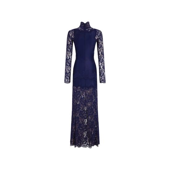 26FW 파코라반 롱 원피스 26AJRO372 PA0170 P481 BLUE - PACO RABANNE