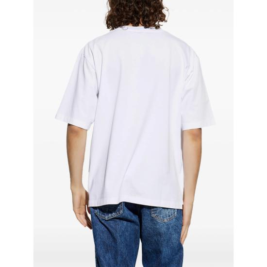 26FW 디스퀘어드2 반팔 티셔츠 D20033 S74GD1584 100 WHITE - DSQUARED2