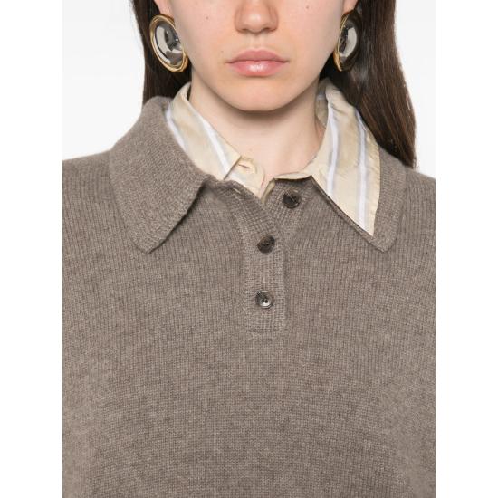 26FW 리사 양 폴로 티셔츠 2026054 TL BROWN - LISA YANG
