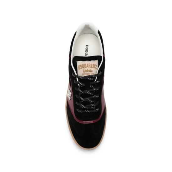 26FW 디스퀘어드2 스니커즈 SNM0497 14170001 M1976 BLACK RED - DSQUARED2