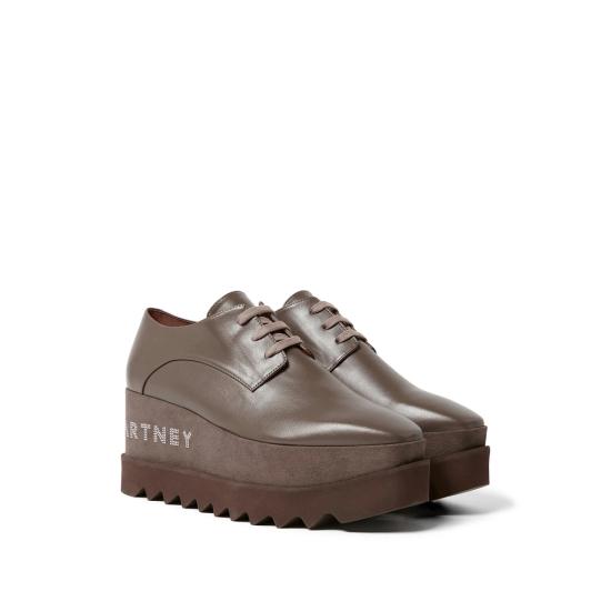 26FW 스텔라 맥카트니 드레스 슈즈 800004 AP0280 2822 BROWN - STELLA MCCARTNEY