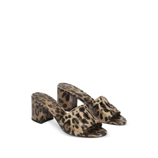 26FW 돌체앤가바나 뮬/슬리퍼 CR1996 A0426 HY13M NEUTRALS BROWN - DOLCE & GABBANA