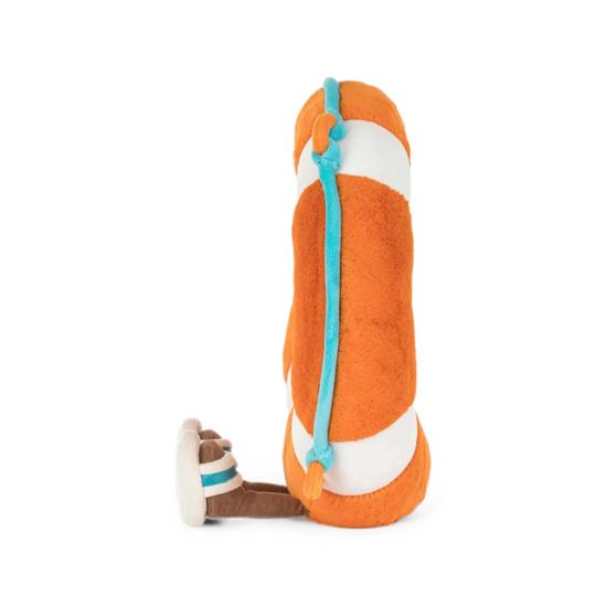 26FW [키즈] 젤리캣 어린이 완구 A2LF LIFE RING ORANGE WHITE - JELLYCAT