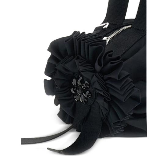 26FW 시몬로샤 더블 보우 미니 토트백 더블 보우 미니 토트백 BAG223B 0761 BLACK - SIMONE ROCHA