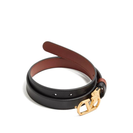 26FW 발렌티노 가라바니 레귤러 벨트 9W2T0SU8ZDM DRN BLACK BROWN - VALENTINO GARAVANI