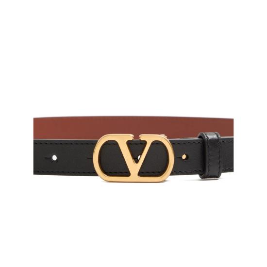 26FW 발렌티노 가라바니 레귤러 벨트 9W2T0SU8ZDM DRN BLACK BROWN - VALENTINO GARAVANI