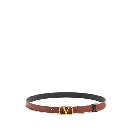 26FW 발렌티노 가라바니 레귤러 벨트 9W2T0SU8ZDM DRN BLACK BROWN - VALENTINO GARAVANI