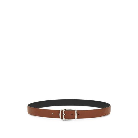 26FW 살바토레 페라가모 벨트 670714 0795624 COGNA BROWN BLACK - SALVATORE FERRAGAMO