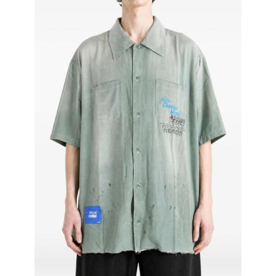 26SS 팔리 할리우드 반팔 셔츠 10U004Q1010 GREEN - PALY HOLLYWOOD
