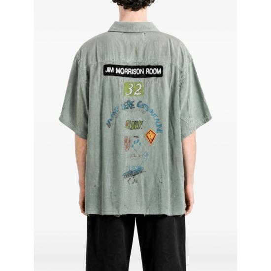 26SS 팔리 할리우드 반팔 셔츠 10U004Q1010 GREEN - PALY HOLLYWOOD