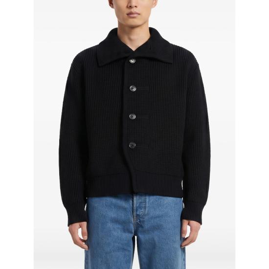 26FW 드리스 반 노튼 가디건 4707 021221 900 BLACK - DRIES VAN NOTEN