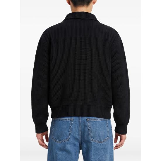 26FW 드리스 반 노튼 가디건 4707 021221 900 BLACK - DRIES VAN NOTEN
