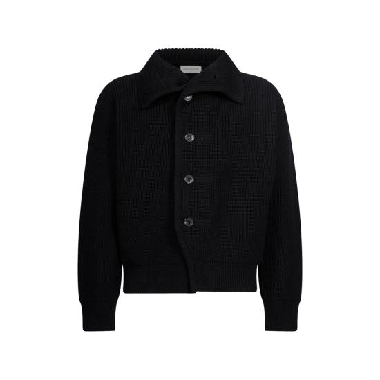 26FW 드리스 반 노튼 가디건 4707 021221 900 BLACK
