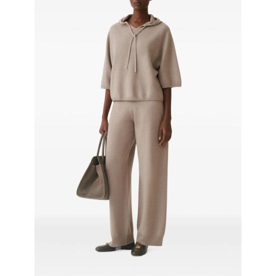 26FW 파비아나 필리피 후드 티셔츠 MAD216F402 M333 0165 BROWN - FABIANA FILIPPI