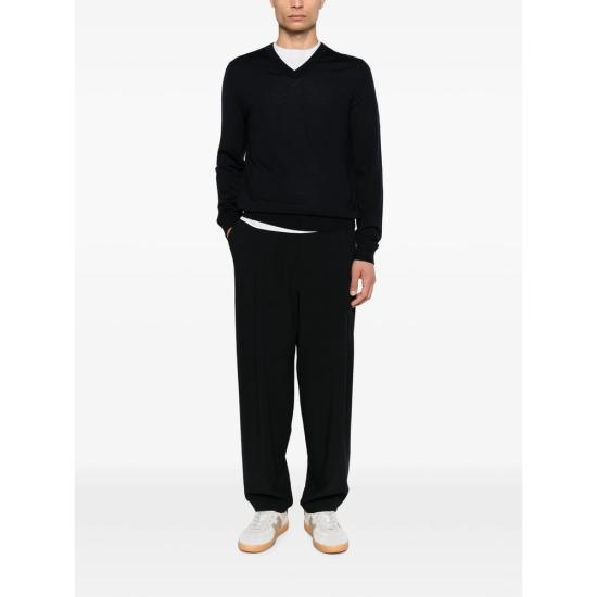 26FW 조르지오 아르마니 스트레이트 팬츠 TE10043 GM002253 UB109 BLUE - GIORGIO ARMANI