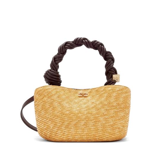 26FW 가니 토트백 C2100027 00K NEUTRALS BROWN