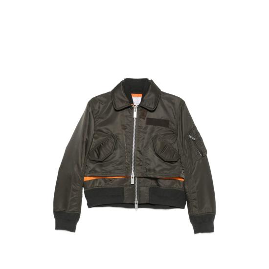 26FW 사카이 봄버 자켓 26 08582 531 GREEN