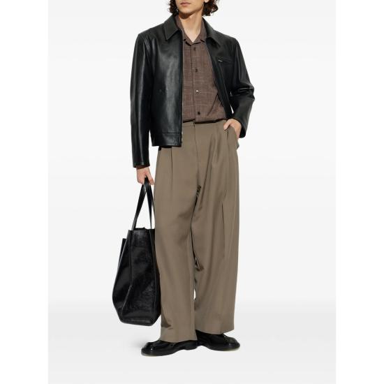 26FW 스튜디오 니콜슨 스트레이트 팬츠 SNM 1185 LINE REED BROWN - STUDIO NICHOLSON
