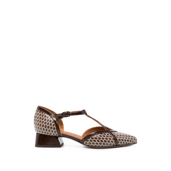 26FW 치에 미하라 힐/펌프스 HIDROW49 CHOCO BROWN NEUTRALS