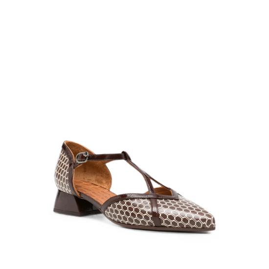 26FW 치에 미하라 힐/펌프스 HIDROW49 CHOCO BROWN NEUTRALS - CHIE MIHARA